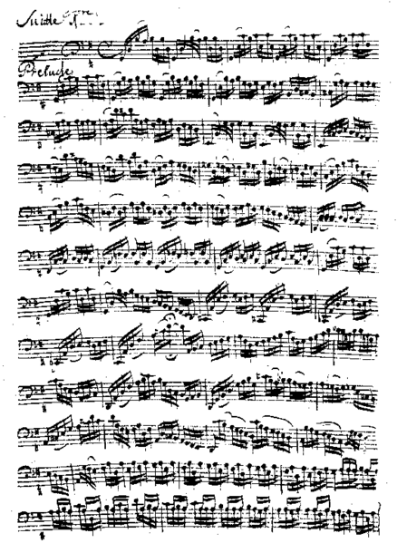 Bach Cello Suite #1 Prelude